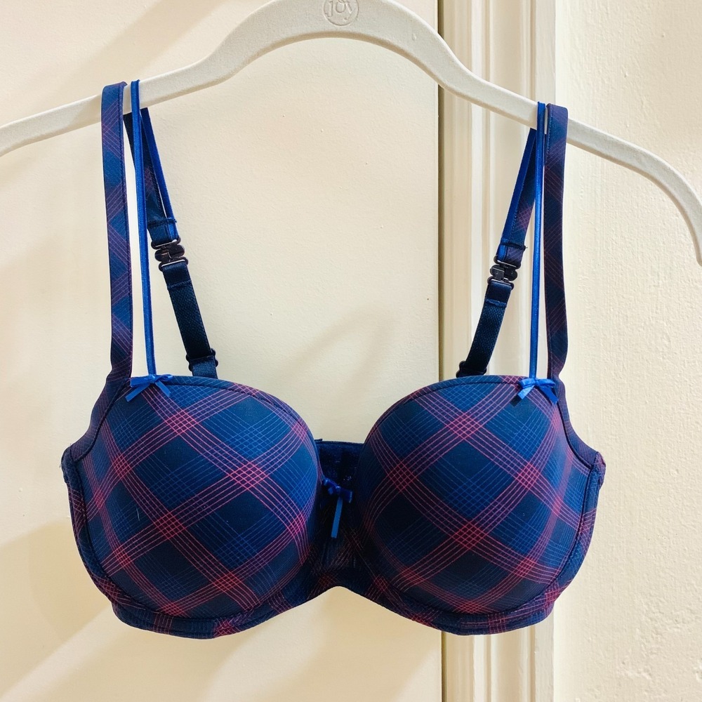 NWT Marie Jo L'Aventure Frank Padded Underwire Convertible Balcony Bra 30E 30DD